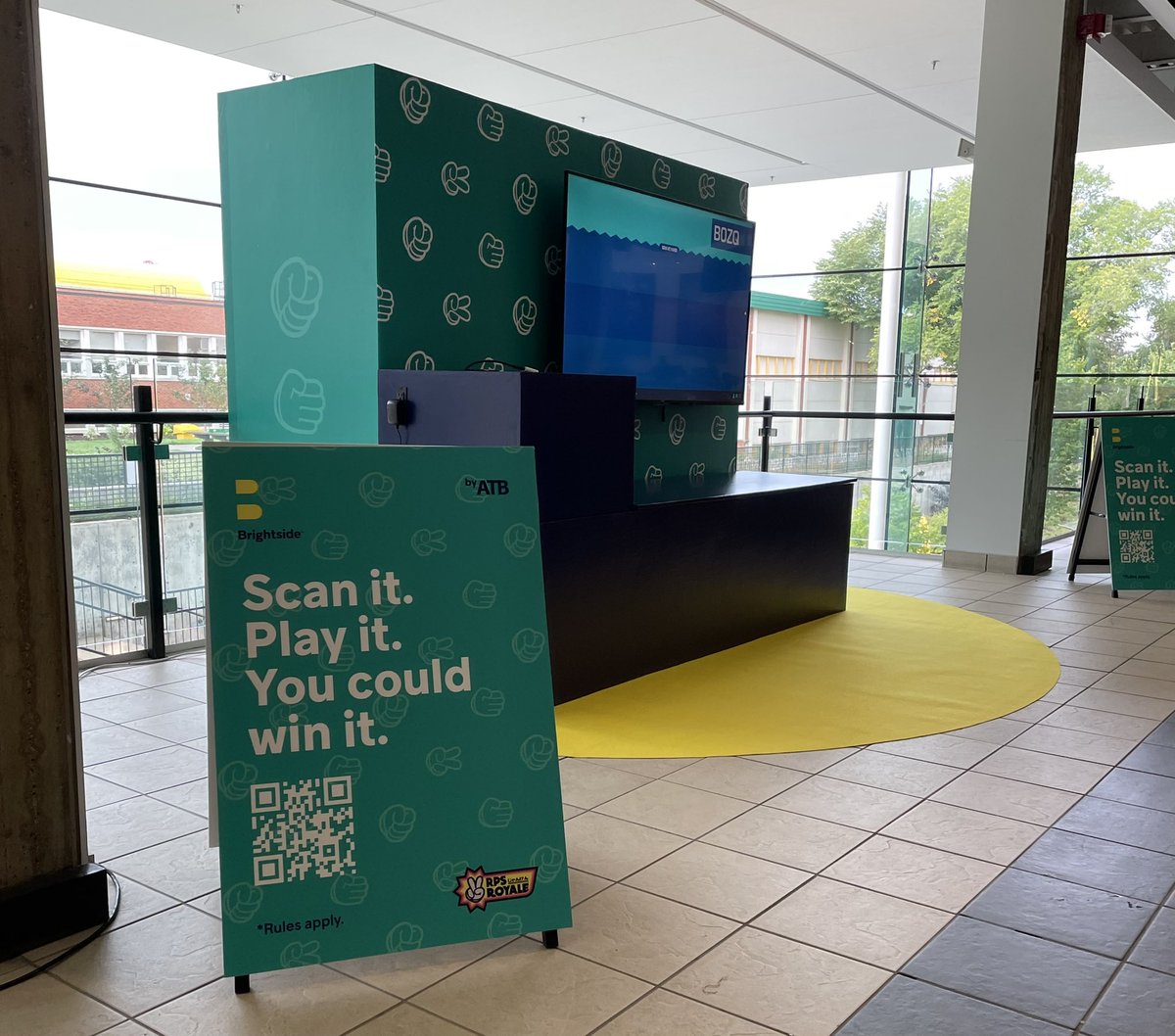 Hey #UAlberta, are you ready to rock (📄, ✂️)? We’re on campus today and tomorrow to say 👋 and give you a chance to win big 💰playing RPS Royale! Find us in the SUB Building. It’s on!