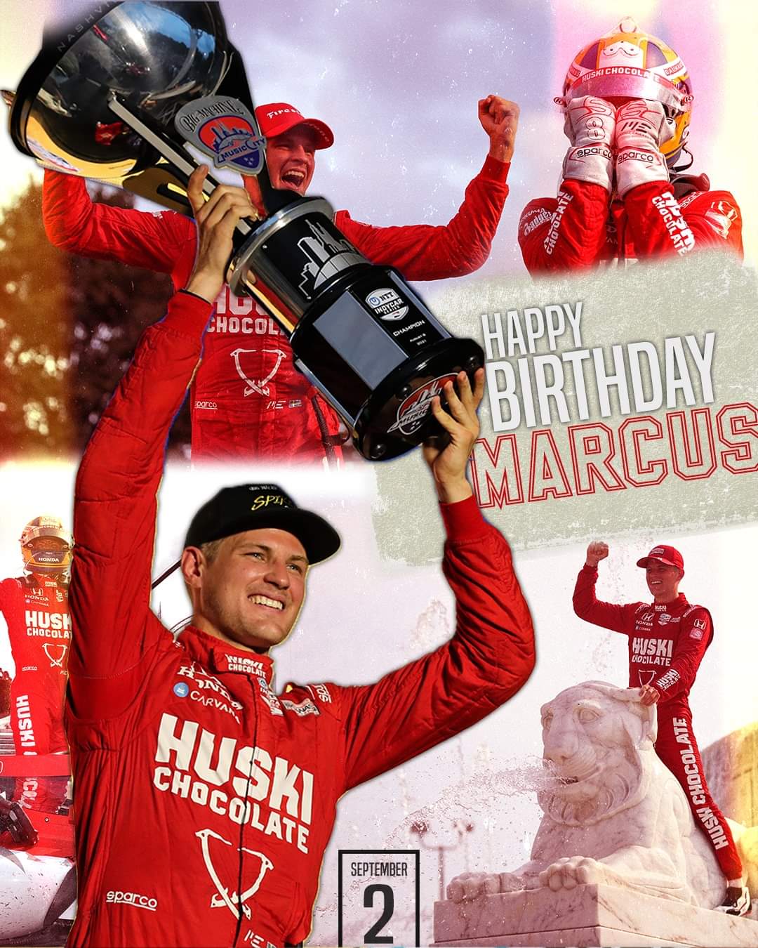 Grattis på födelsedagen!
Happy Birthday Marcus Ericsson!  