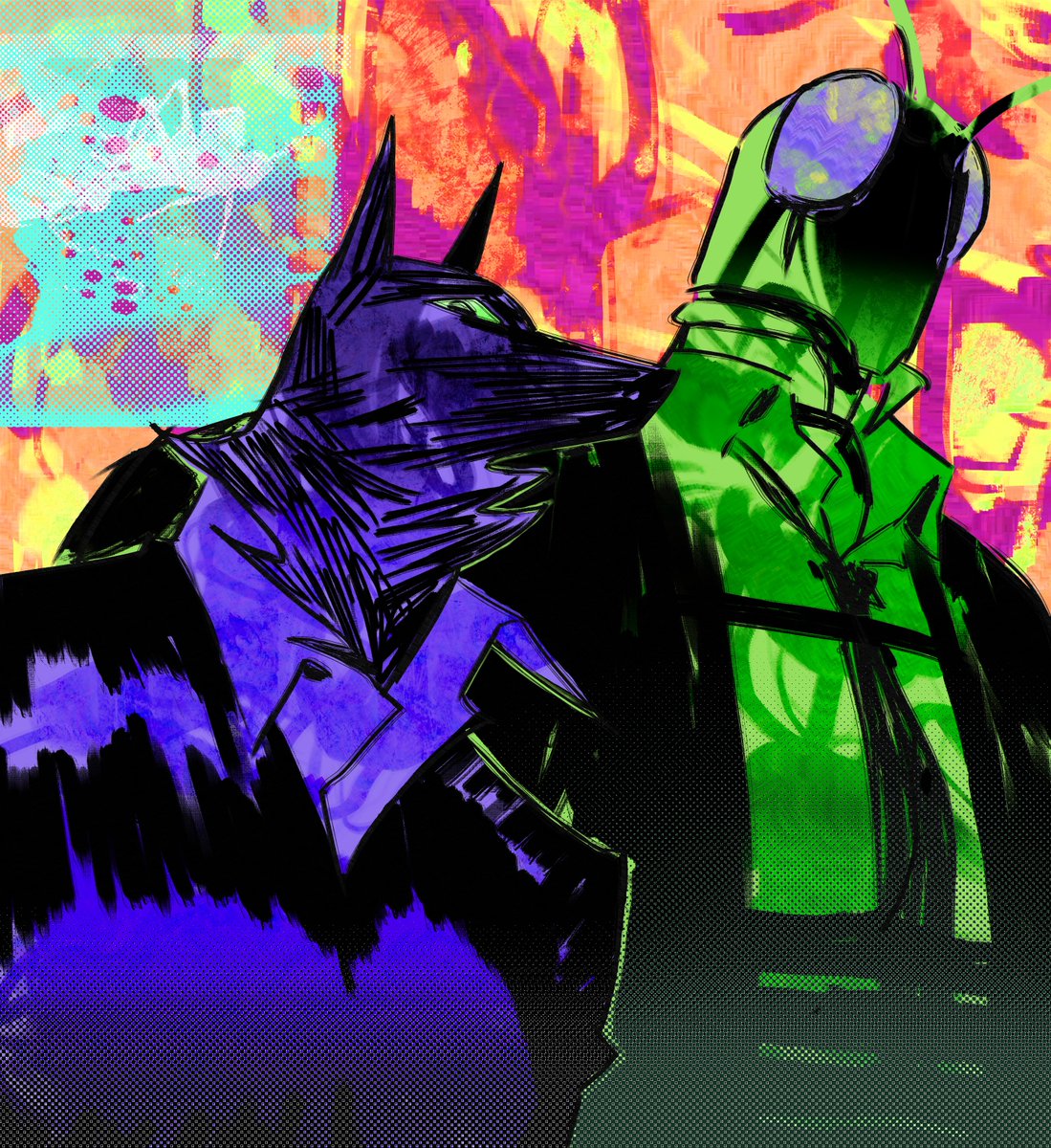 jamjoob's tweet image. #VisibleNonbinary 
Heyo I&apos;m Jess. I like character design &amp;amp; playing my silly little bass