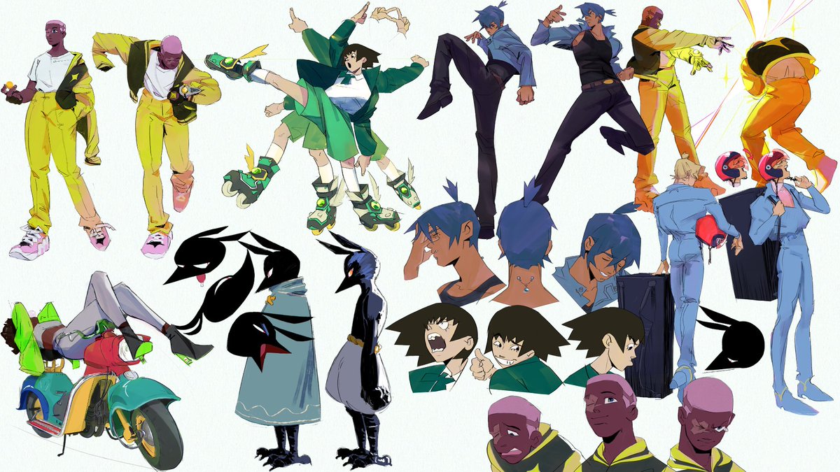 jamjoob's tweet image. #VisibleNonbinary 
Heyo I&apos;m Jess. I like character design &amp;amp; playing my silly little bass