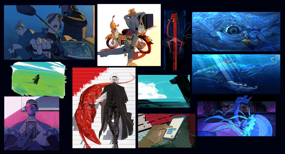 jamjoob's tweet image. #VisibleNonbinary 
Heyo I&apos;m Jess. I like character design &amp;amp; playing my silly little bass