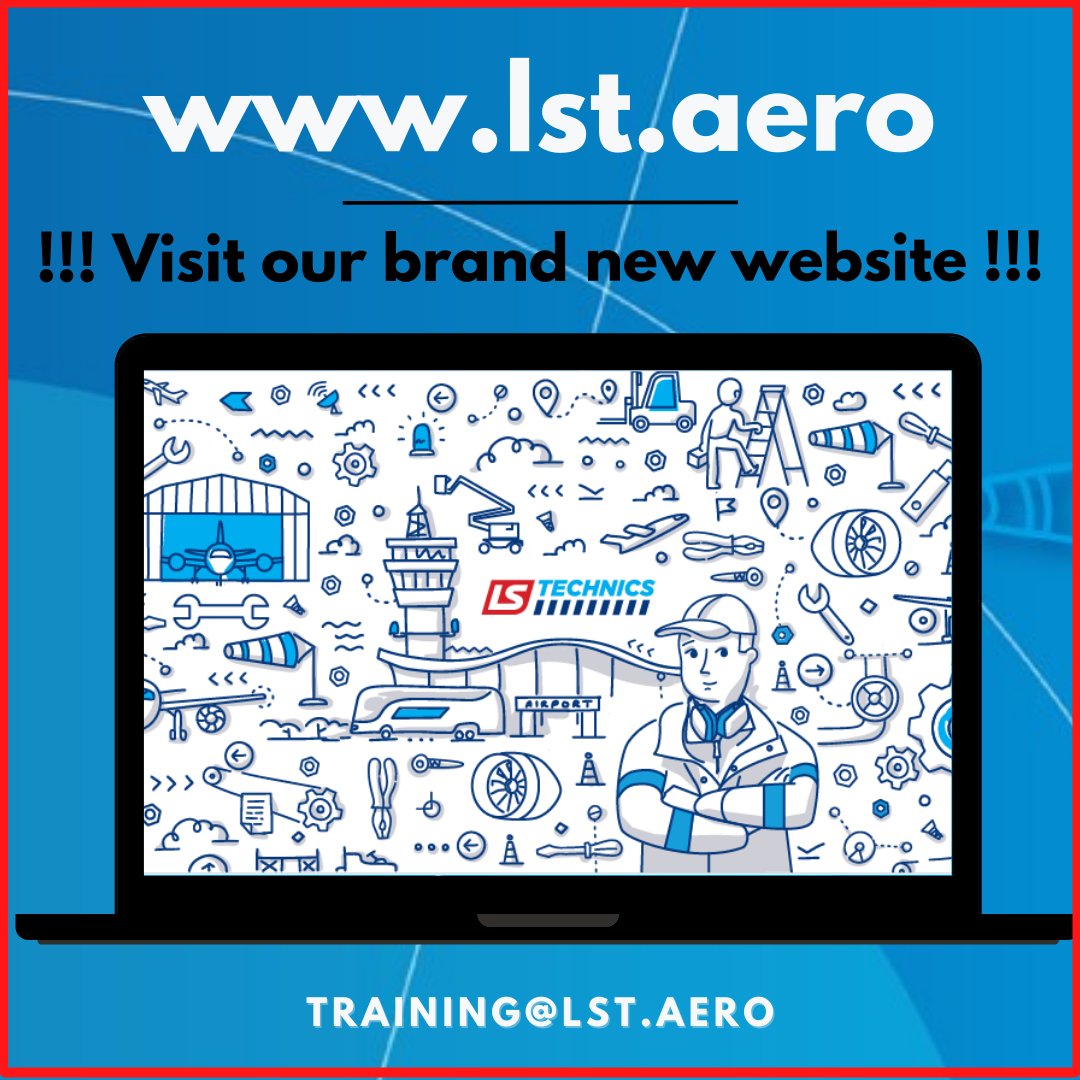 LsTechnics's tweet photo. 👉 Our brand new website is now live!
Please visit https://t.co/VrlA7SVP3r to check out the new features and updates  
#aviationcourses  #aircraftmaintenance  #iloveplanes #mro  😃✈️👍 https://t.co/cDHXpd1yap