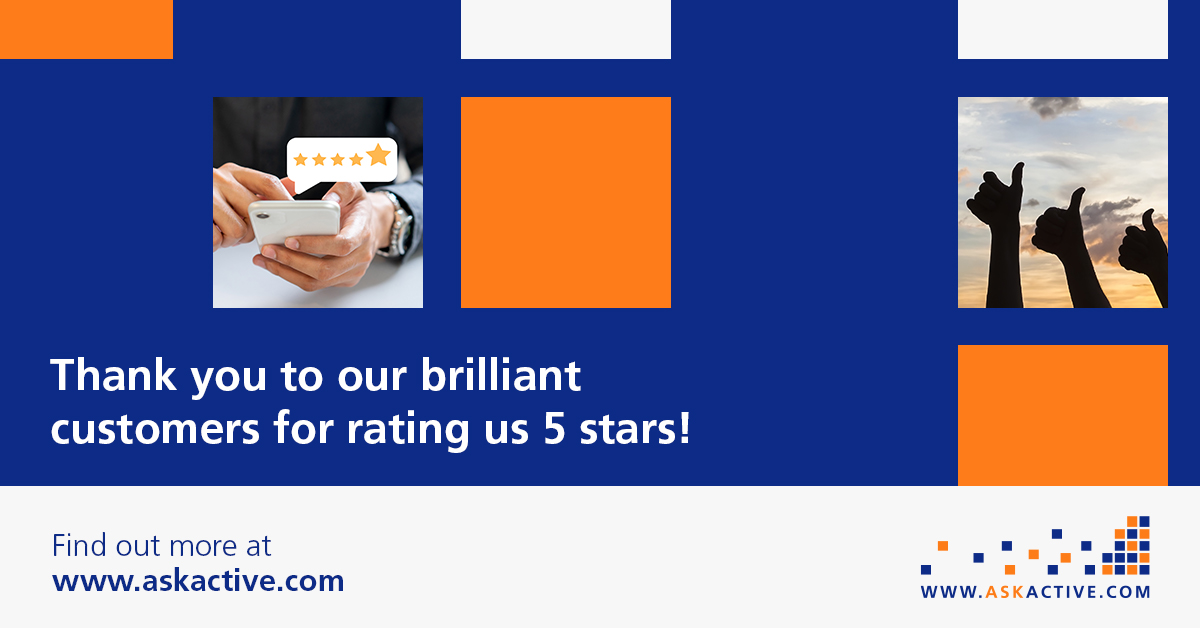 AskActive's tweet image. Outstanding customer service matters to us and our experienced project team is committed to supporting you from start to finish. Find out why Ask Active consistently receives 5-star customer reviews: askactive.com

#SelfStorage #AskActive #ServiceExcellence