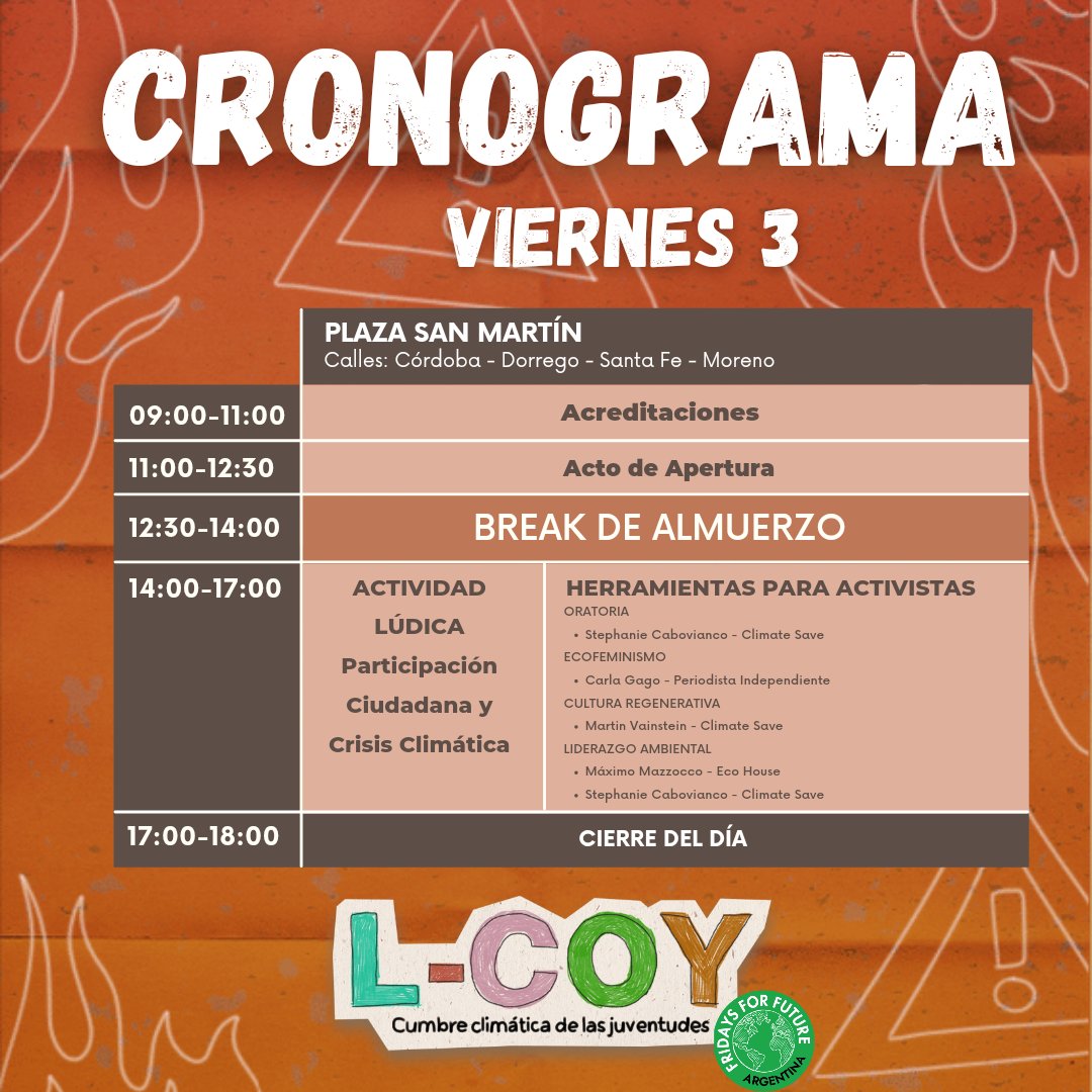 iclei_brasil's tweet photo. 📣 🌎 Mañana comienza la CUMBRE CLIMÁTICA DE JUVENTUDES (L-COY Argentina 2021).
¡Y desde #ICLEIArgentina seremos partners!
Las juventudes se reunirán en la ciudad de Rosario, Santa Fe.
#NoHayPlanetaB #LCOYARG #CumbreClimáticaDeJuventudes #Argentina #LCOY #ClimateAction https://t.co/VMYyPZb3fJ