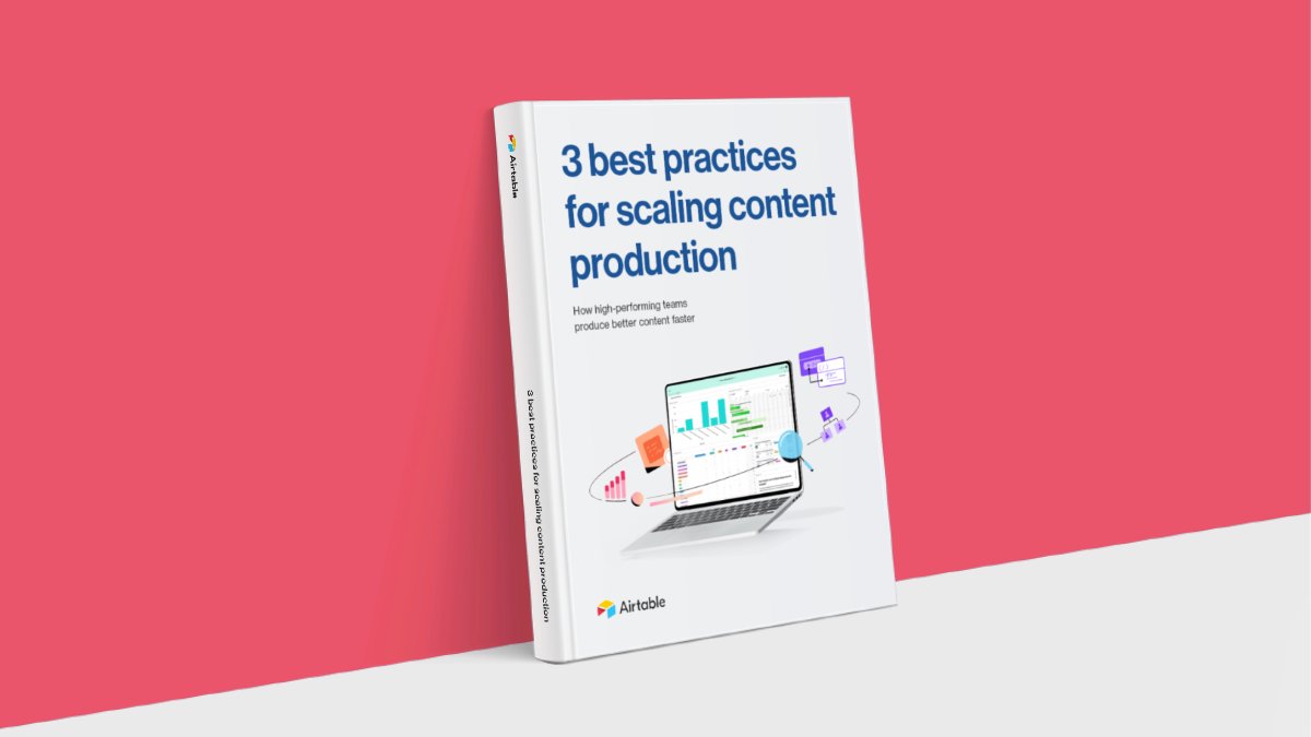 airtable's tweet image. ✅  Be true to your single source of truth
✅  Automate ruthlessly
✅  Invest in always-on insights

Learn 3️⃣ ways in which high-performing content teams are producing better content, faster: ow.ly/n1Ka50G3jd9 

#contentops #contentmarketing