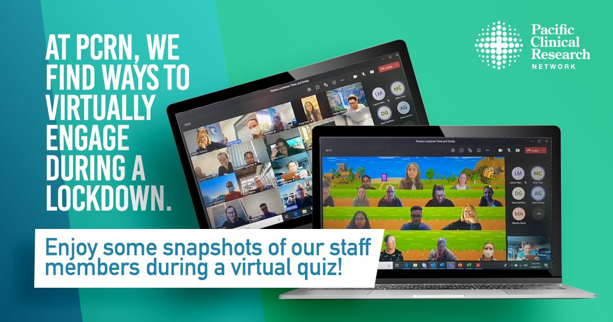 A lockdown can’t stop the fun at PCRN! Enjoy a few snapshots of our staff during a virtual quiz. To join the fun, partner with us today @ buff.ly/36XlwzB