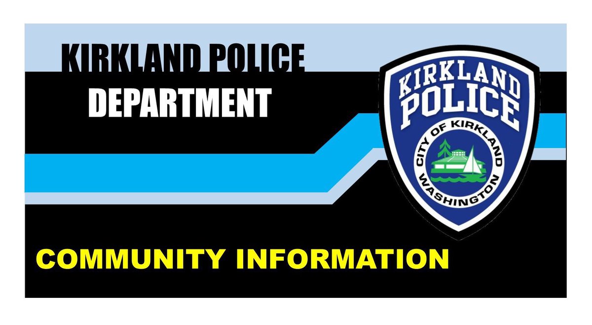 Kirkland Police tweet media