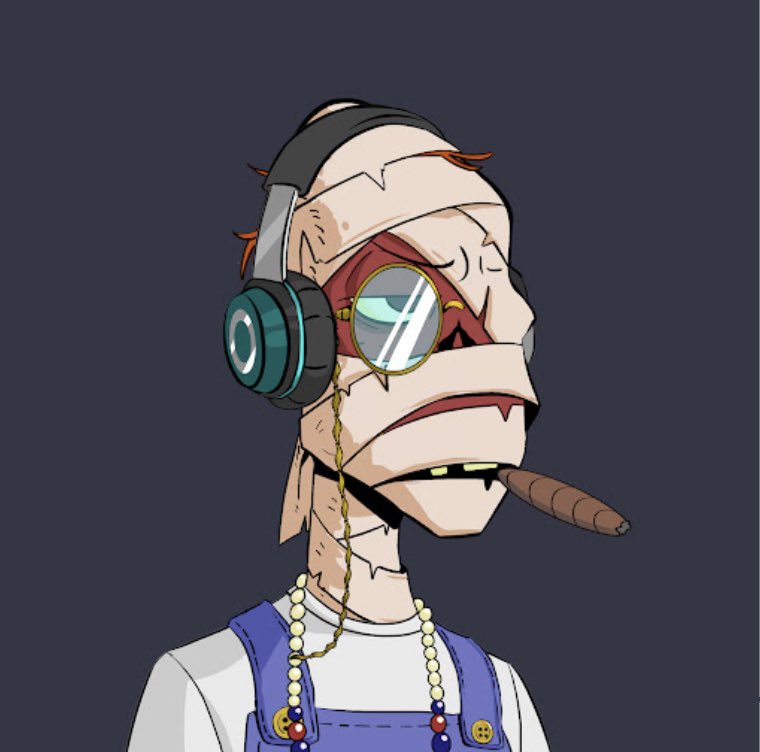 timofeebailey's tweet image. @BoredMummyWU 

Smooth art with a fun and interesting road map, future is looking bright for BMWU. Great start to the NFT world with way more to come!