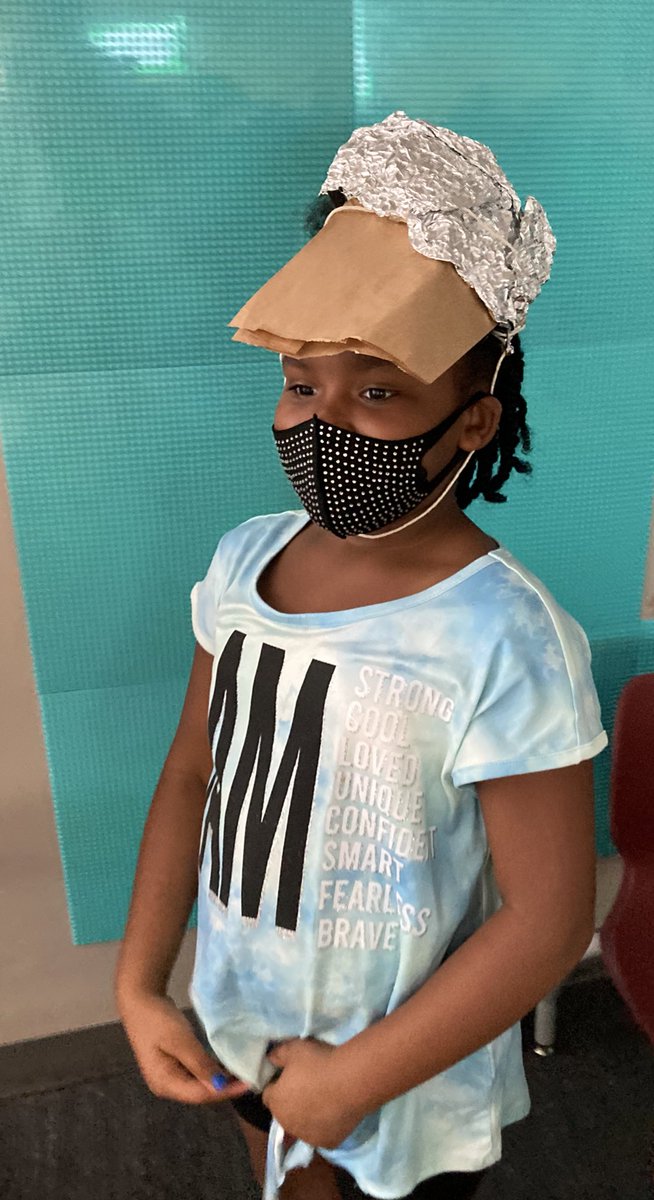 JardineStudio2's tweet photo. We spent time this week exploring the different properties of materials used for clothing - texture, flexibility, absorbency - to decide which materials would be best used when making a hat. Today we created and tested our hats. #Jardine501 #WeAreTPS https://t.co/0b9nTOSlN7