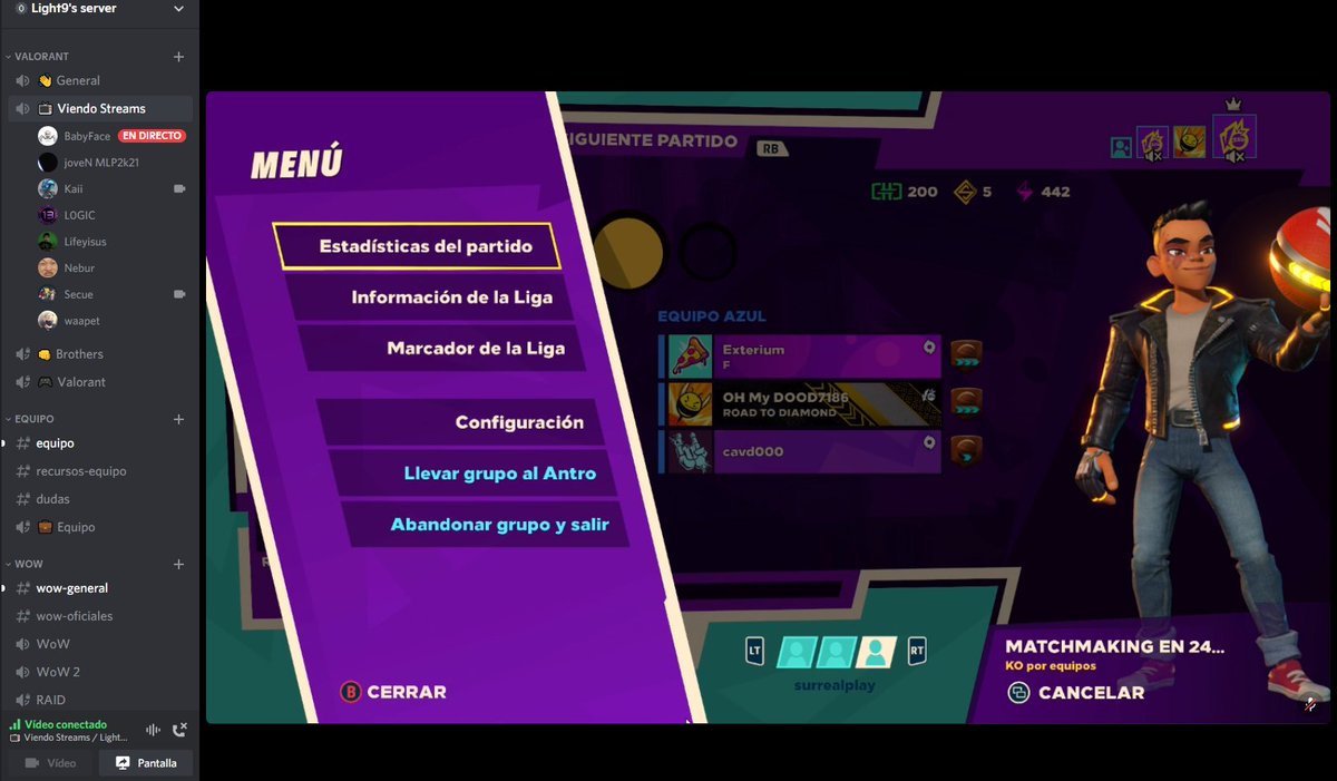 Entrenando duro desde ya.