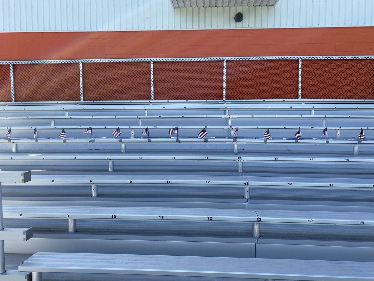 Football Update:
These seats are taken tonight. #RememberThe13 #gochieftains