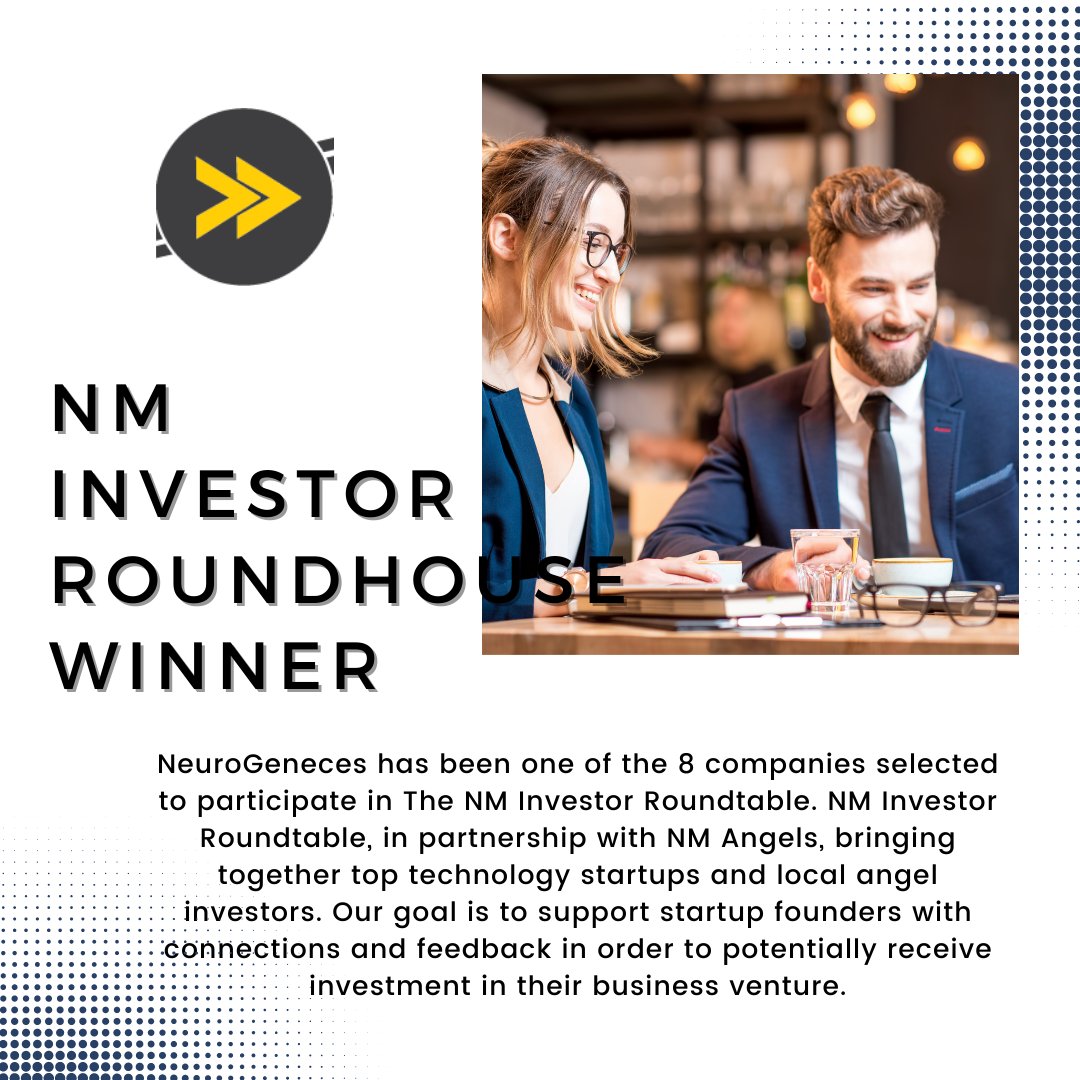 NeuroGeneces's tweet photo. One of the greatest opportunities for a #startup company has been handed to us by Activate #NewMexico in partnership with  @NMAngels. A roundtable of startup companies? Don't mind if we do! https://t.co/qWwx9KO9Ai