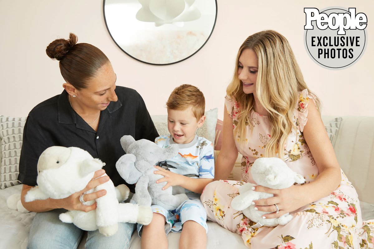 PhoenixMercury's tweet photo. While they await the arrival of baby number two, @People and @ArchDigest got a look at Diana and Penny’s new eco-friendly nursery put together with help from @PotteryBarnKids. https://t.co/rTL1AgnV5p