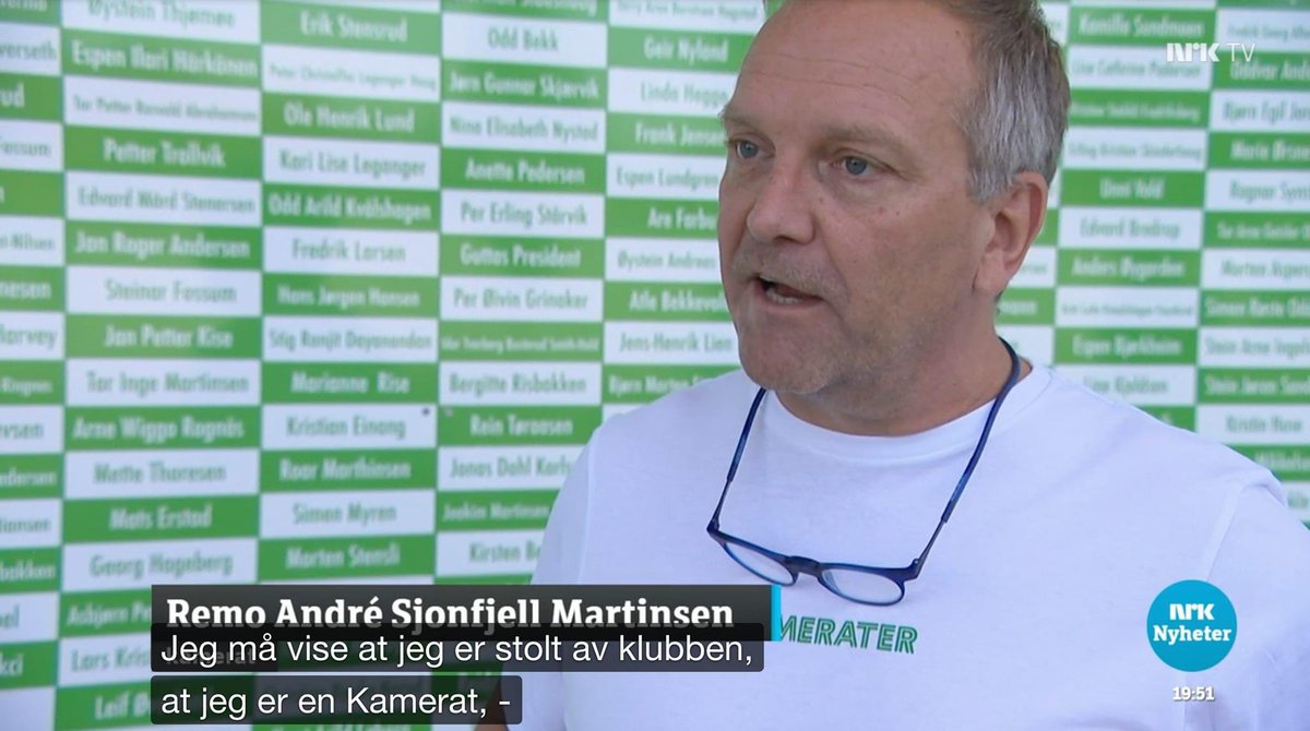 Sånn går det når man sover dårlig om natta😉⚽️💚 #Kamerater <a href="/HamKamFotball/">HamKam</a>  tv.nrk.no/serie/distrikt…