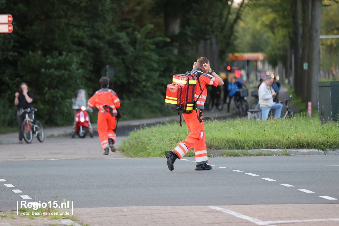 Melding aanrijding Voorhofdreef Delft