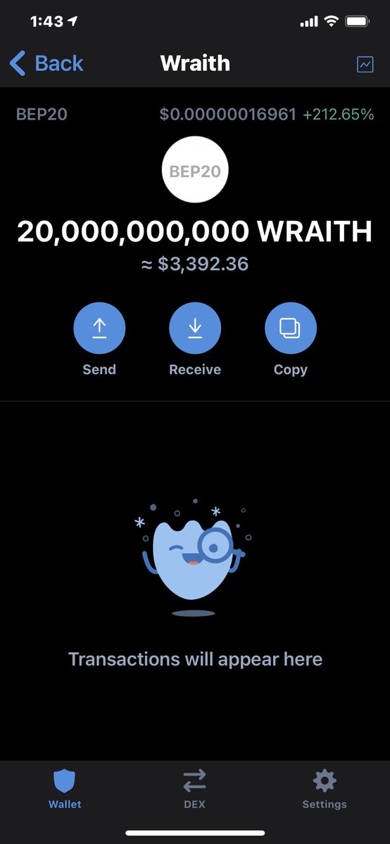 Loving this @WraithProtocol movement!! 

If you haven’t got in yet don’t hesitate & miss out on more big gains! 

Telegram: t.me/WraithOfficial

Website: wraithprotocol.io

#crypto #cryptocurrency #Wraith #WraithProtocol #join #biggains #totheMoon #invest #BSCGem