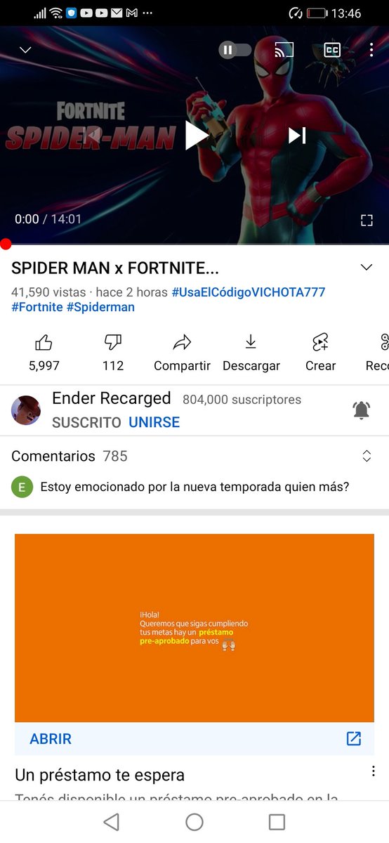 pattyflores_py's tweet photo. @EnderHeaven Mi ID de Fortnite es Josias Oviedo suerte con tu canal de youtube https://t.co/I7OSS6RUR6
