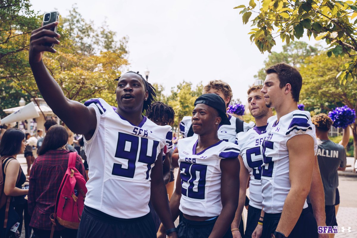 SFA_Football's tweet image. Getting pumped for Saturday! 🤩

#AxeEm
#RaiseTheAxe