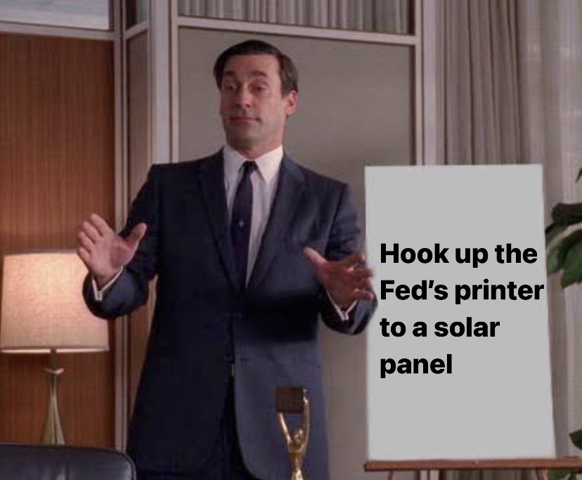 That’s one way for the Fed to address climate change