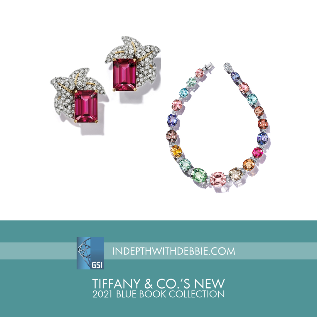 Gem_Science's tweet image. Meet "Colors of Nature," Tiffany &amp;amp; Co.'s  new high jewelry 2021 Blue Book collection. Featuring a dazzling array of rare gemstones and sparkling diamonds, the collection is an ode to nature. Read MORE on InDepthWithDebbie.com at bit.ly/2WHqWfy #BlueBookCollection #GSI