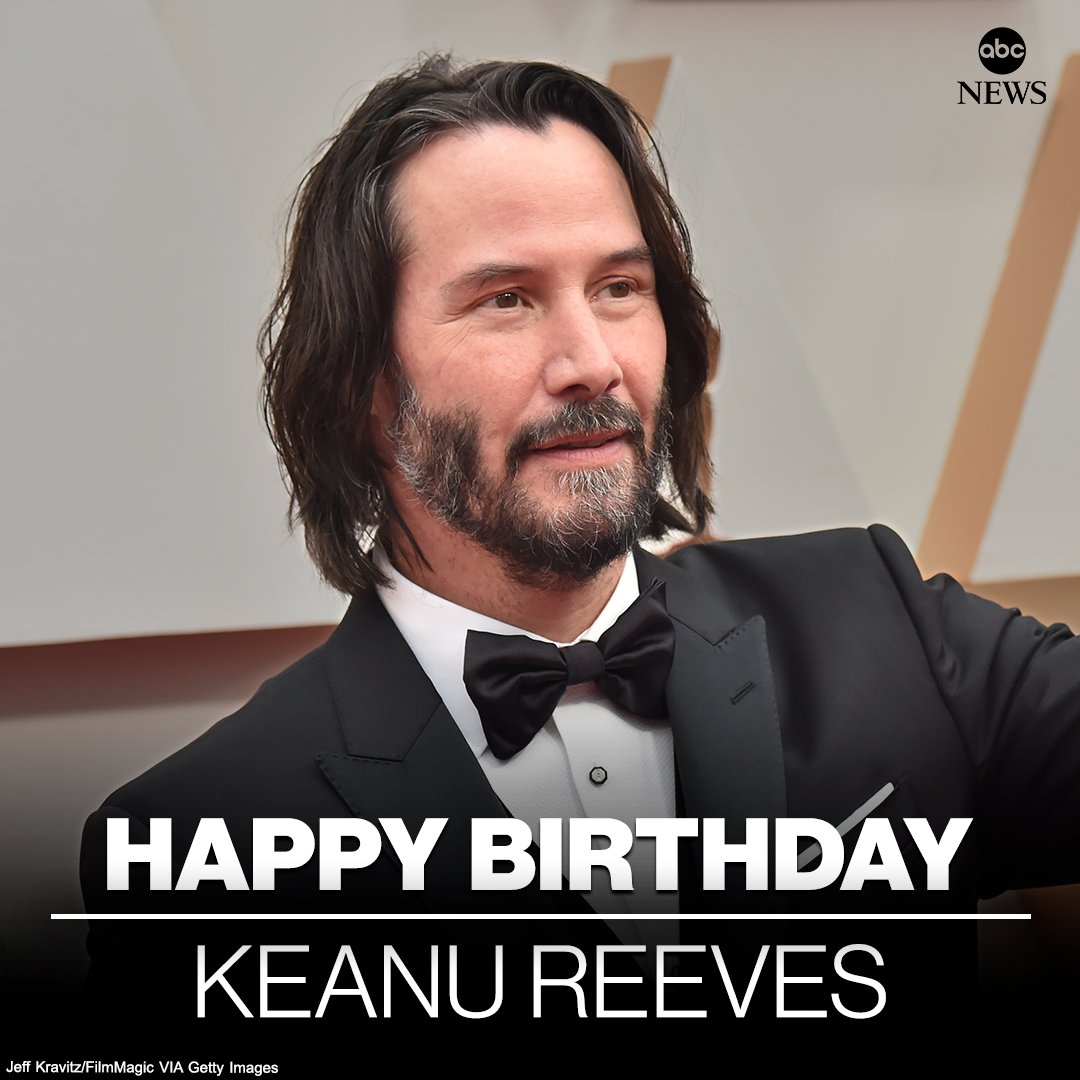HAPPY BIRTHDAY: Actor Keanu Reeves is 57 today.  