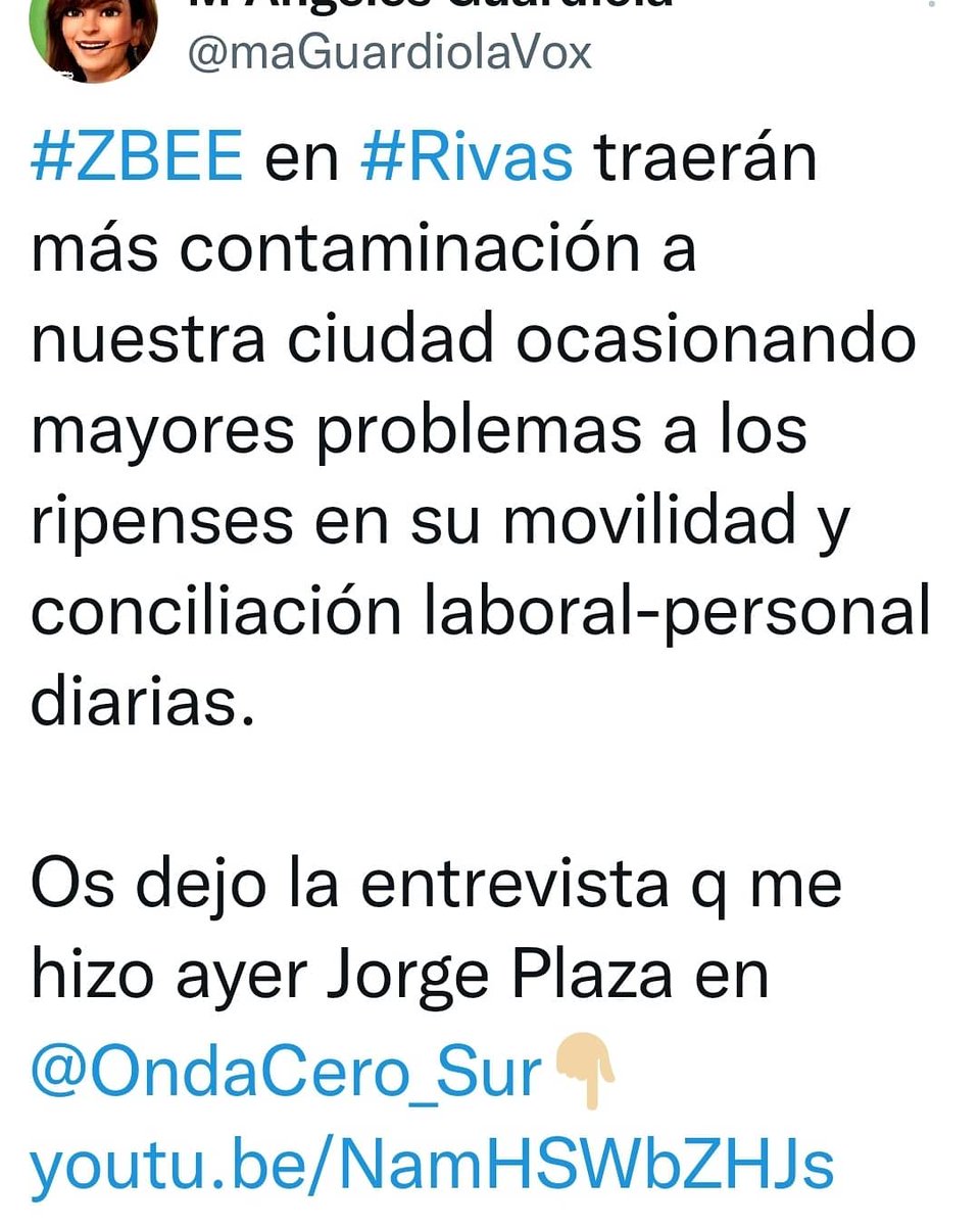 MaGuardiolaN's tweet photo. #Día15 @VOX_RivasVaciaM seguimos sin recibir la información solicitada.
Ni un sólo estudio ni informe técnico para poner en marcha esta medida totalmente demencial de #ZBEE.
❌ ⬆️ contaminación debido al tener que realizar recorridos más largos.
❌ Crean problemas a los vecinos. https://t.co/S24vx7QPBd