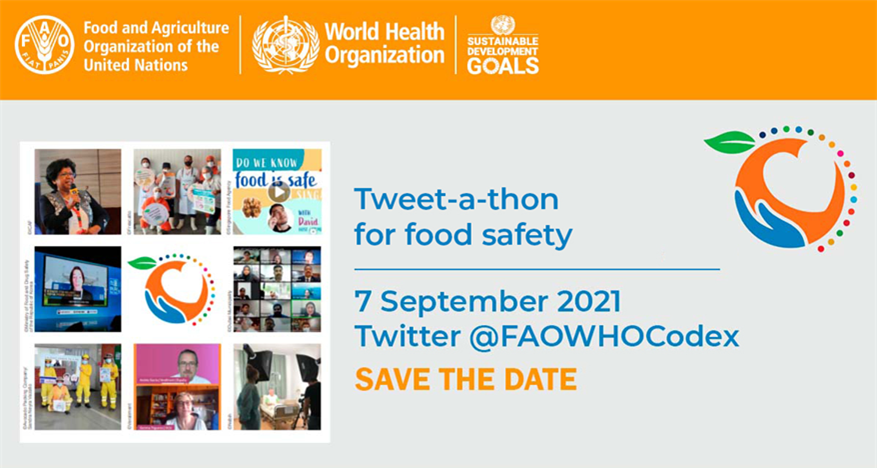 codexguatemala1's tweet photo. Conozcamos las iniciativas de diferentes países para la prevención de enfermedades transmitidas por alimentos. Tu puedes ayudar a mantener los alimentos seguros utiliza los hashtags  #FoodSafety y #WorldFoodSafetyDay @FAOWHOCodex Tweet-a-thon ¡Ayudemos a difundir el mensaje! https://t.co/X7sxBWXekm