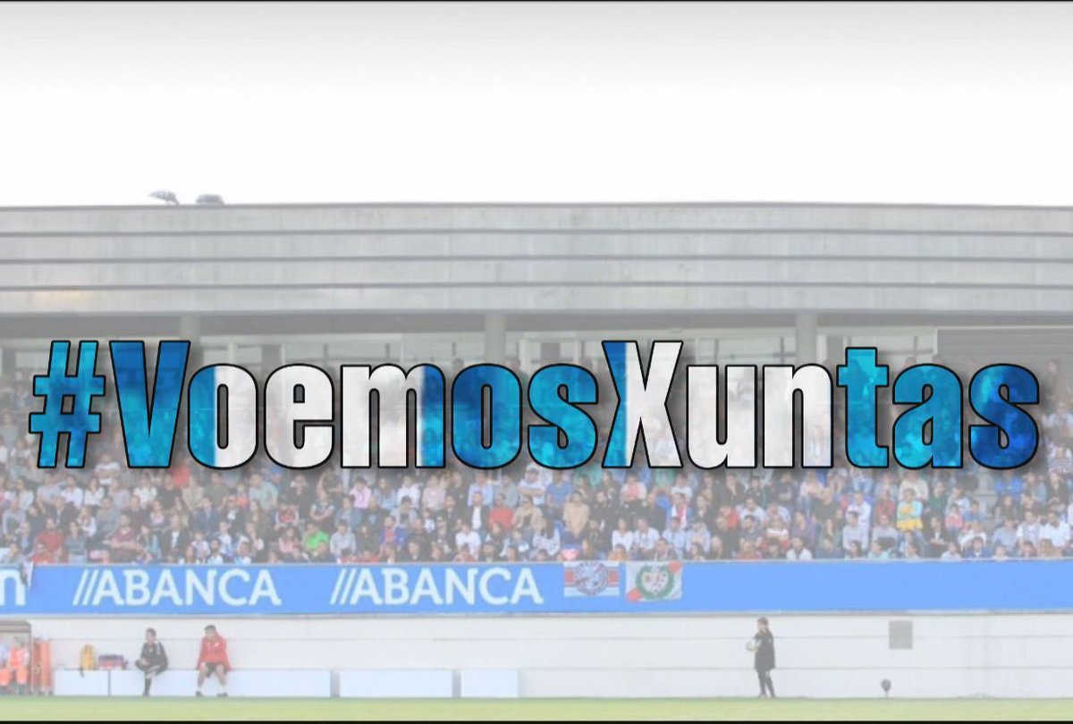 Equipo 🤝 Afección = 🔥. Deportivistas, #VoemosXuntas . Vémonos en Abegondo. Forza Dépor! 💙