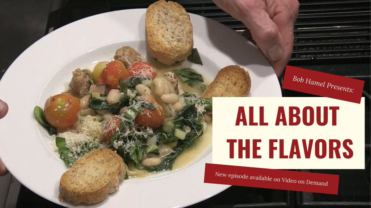 Wilmington_TV's tweet image. In this new episode of All About the Flavors, host Bob Hamel shows us how to make an Sautéed Broccoli Rabe with Sausage. Watch now on our Video on Demand! ow.ly/lPcd50G1LXM
#WilmingtonMA #CookingShows #foodie #AllAboutTheFlavors