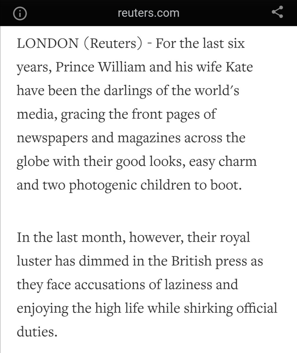 Mu_Ri_Elle's tweet photo. Back in 2016, the UK tabloids were fed up with #PrinceWilliam and #KateMiddleton being unbelievably lazy.
Then, a hardworking biracial woman became a member of the Royal Family and the Cambridges were miraculously painted as 'the perfect royal couple.'
Strange, innit ? https://t.co/JKYoQO7hEU
