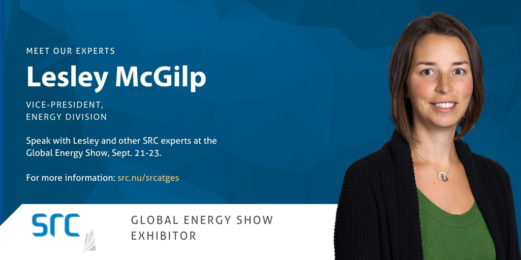 SRCnews's tweet photo. Meet Lesley McGilp, VP Energy at SRC. Success in the energy industry in the coming years will largely depend on creating low-carbon energy. Learn how Lesley and her team are helping with energy transition: https://t.co/7de18gXHBu
#SciencewithSRC #SRCExperts #GlobalEnergyShow https://t.co/R5T68t0bUM