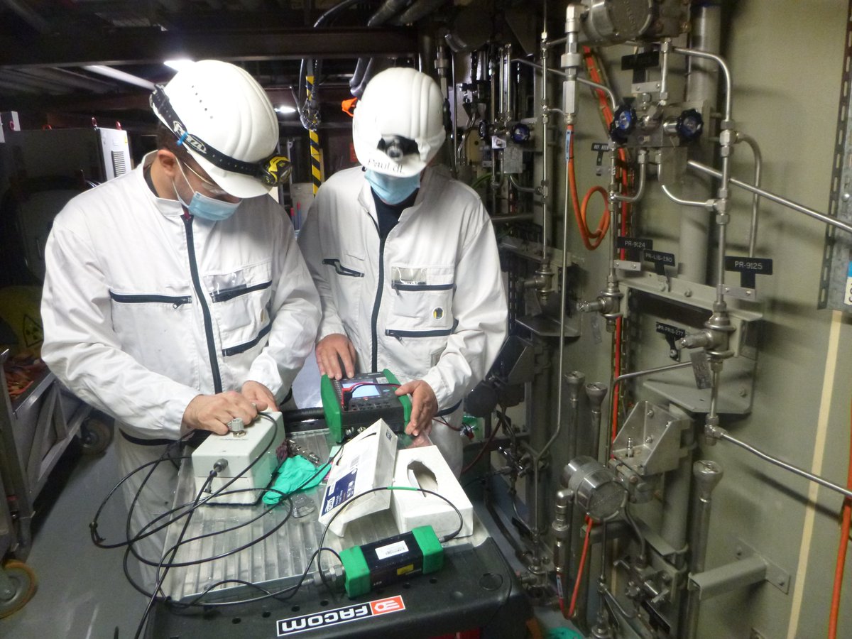 Gingerneer2's tweet photo. De verspreiding van de beelden is toegestaan door de communicatiedienst van
@ENGIEelectrabel
en de afgebeelde uitvoerders.
#weareKCD
#nuclearprofessionals
4/4 https://t.co/Rmtf1PZLkl