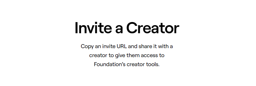 We want to invite a creator to @withFND!

Follow, RT, and comment your work or someone else's

Choosing a creator on Monday!
#FoundationInvite #Fndinvite #NFTcommunity