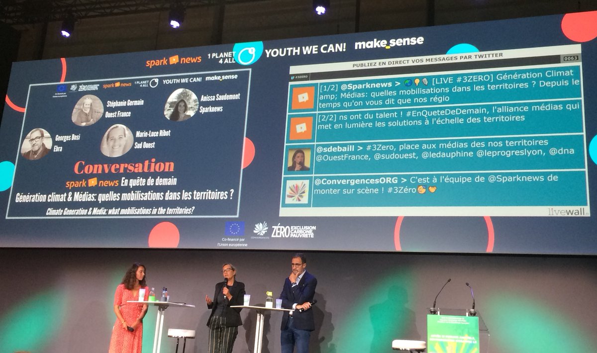 🌏💡🎙 [LIVE #3ZERO] “On a le devoir de mettre en avant ce qui est en train de germer, d’éclore et qui est positif” <a href="/mlribot/">Marie-Luce Ribot</a> de <a href="/sudouest/">Sud Ouest</a> 
 👉bit.ly/3t9YgY2