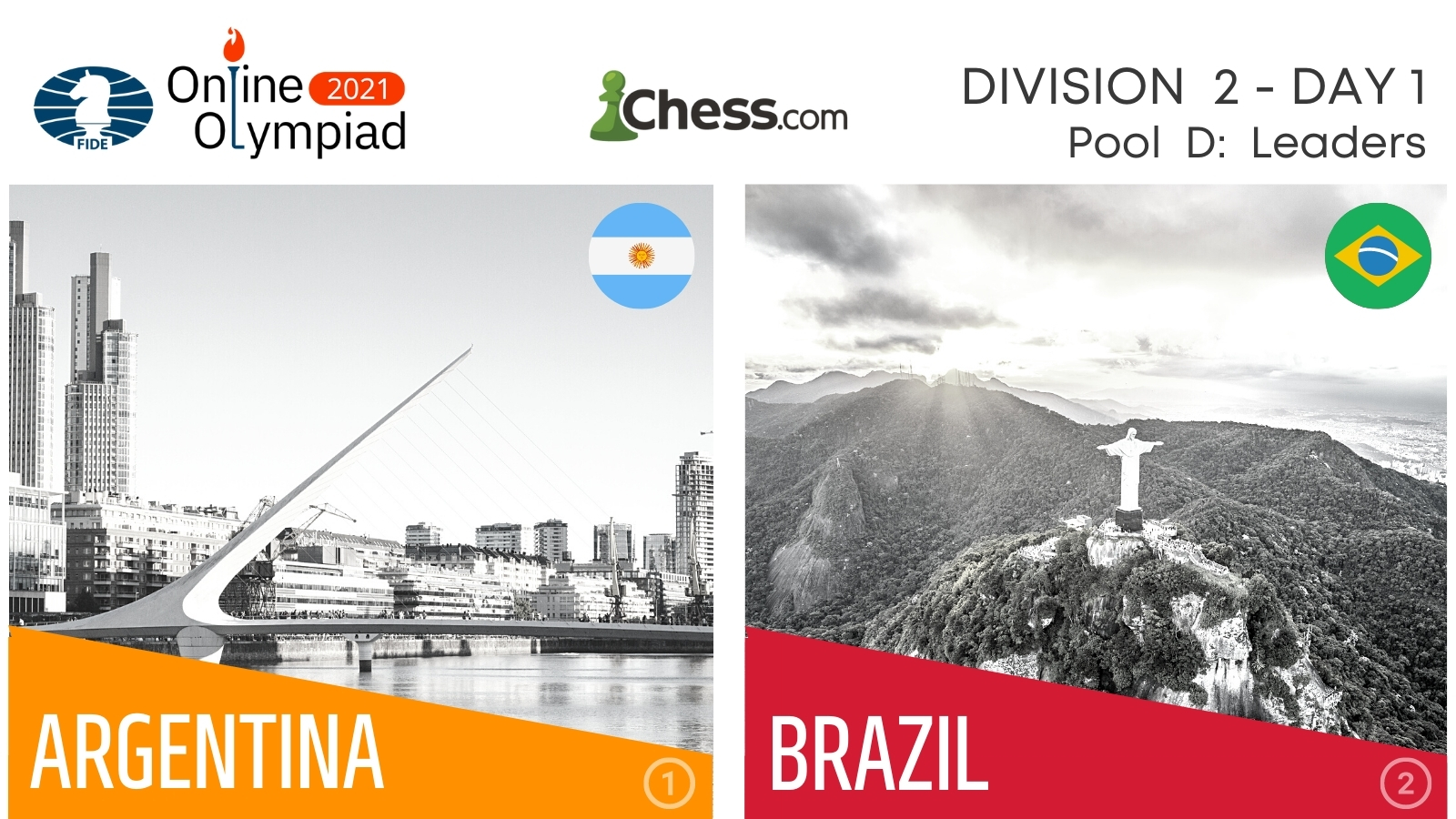 FIDE Online Olympiad, TOP Division Day 1