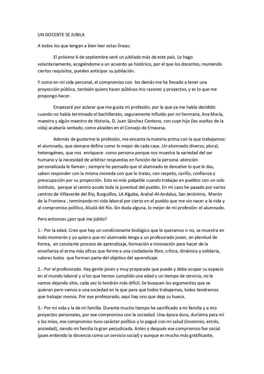 jcarlosvq's tweet photo. UN DOCENTE SE JUBILA https://t.co/jfsuNY7XU1