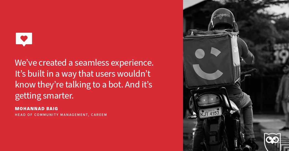Para administrar su comunidad en rápido crecimiento en las redes sociales, Careem recurrió a Sparkcentral by Hootsuite para interactuar con los usuarios, brindar atención al cliente y descubrir información útil para ayudar a hacer crecer su negocio: ow.ly/YZcU102VpfJ