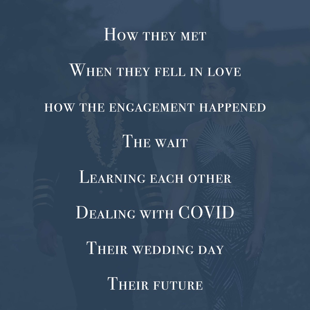 FelicityMoments's tweet photo. Join us live as we interview Kayla and Adrian Tracy about their relationship, wedding, and new baby. Tune in on our IG live to hear this inspiring story of love conquering all.

Send in your questions and we will ask them live at 7pm tonight.

#felicitymoments https://t.co/DBdGZCuRoQ