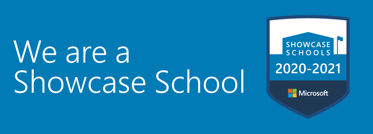 TheJuniorSenior's tweet photo. We are proud to announce the renewal of our status as a Microsoft Showcase School!
#showcaseschool #microsoftedu https://t.co/MGKe8LQbUJ