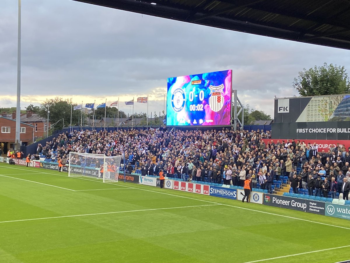 Awaydays23's tweet photo. Grimsby Town at Stockport County on Tuesday #GTFC #UTM https://t.co/qtpfdouRU5