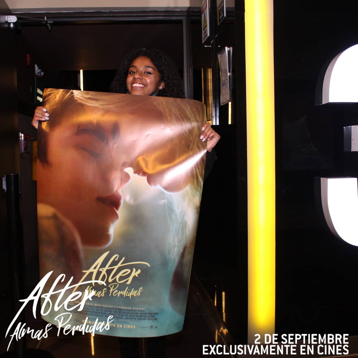 diamondfilmsco's tweet photo. 💥ESTRENO MUNDIAL💥
Vivimos una noche de premiere inovidable 💋🥰 gracias a tod@ el fandom de #AfterAlmasPerdidas 💜♾ y a @CinepolisCO por ser parte de este gran evento.
¡HOY GRAN ESTRENO!
#ExclusivamenteEnCines 🇨🇴
#afterfandom #afterwefell #afterwefellmovie #aftermovie https://t.co/Mp8yJCsLDr