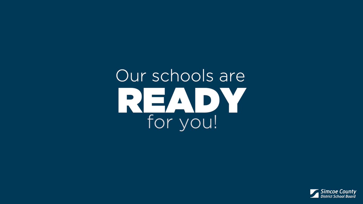 The SCDSB looks forward to welcoming our students and staff to a new school year! Watch this video to see some of the processes and protocols that have been put in place to support student and staff safety this year.⬇️

🎥 youtube.com/watch?v=tl3E2J…