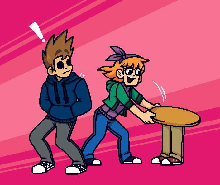 Matt and Matilda from Eddsworld 