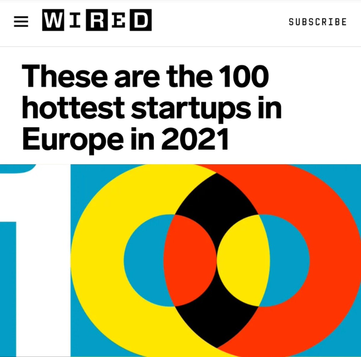 FGraillot's tweet photo. Here are the 100 hottest startups in Europe, according to Wired's annual ranking 
(great to see #FinTech &amp; #InsurTech players in that list).

🚀 https://t.co/fa4isO1r0G https://t.co/wyQcN9r1hA