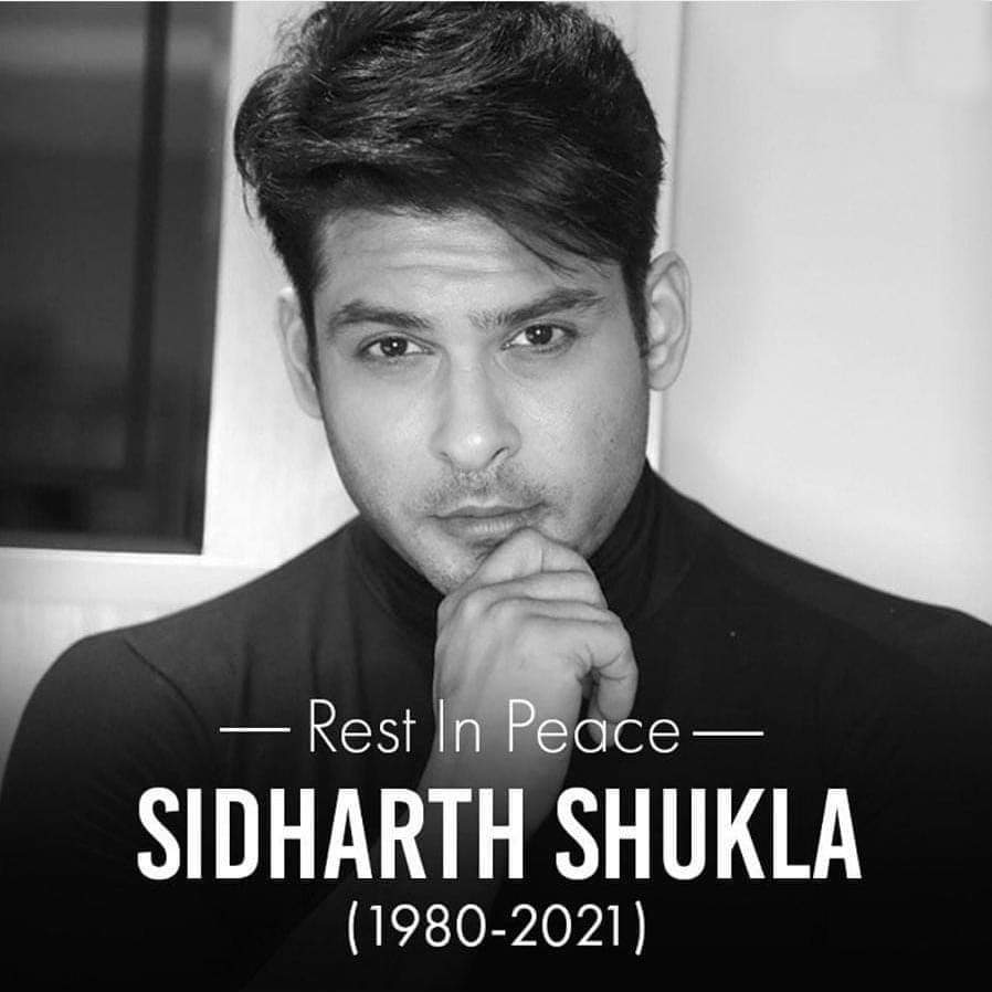 #SidharthShukla #RIP #actor