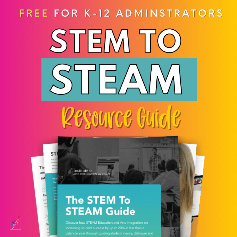artsintedu's tweet photo. K-12 Admins: did you know using the arts can increase student achievement by up to 20% or more in a year or less? Plus, it can support SEL, 21st century skills, and student equity. Ready to start? Grab this free guide: https://t.co/pPJpzEpukk