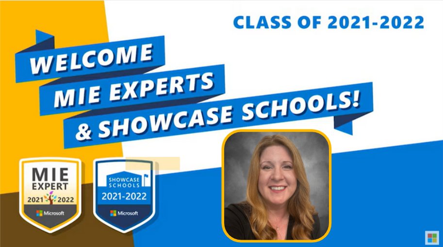 Sally VanDereedt (@scigalsal) on Twitter photo Microsoft MIE Expert for 2021! 🥳 I'm so fortunate to get to work with tech and the team that I do. Always leveling up! <a href="/MicrosoftEDU/">Microsoft Education</a> <a href="/MSPowerAutomate/">Microsoft Power Automate</a>! <a href="/TalentSlps/">SLPSTalent</a> <a href="/1SLPS/">St. Lucie Public Schools</a> <a href="/JC_Hilburn/">ᒍᑌᒪIᗩ ᕼIᒪᗷᑌᖇᑎ</a> <a href="/laurieb1723/">Laurie Worthington Boyer</a> <a href="/pruitt_liz/">𝐋𝐢𝐳 𝐏𝐫𝐮𝐢𝐭𝐭</a> Microsoft MIE Expert for 2021! 🥳 I'm so fortunate to get to work with tech and the team that I do. Always leveling up! <a href="/MicrosoftEDU/">Microsoft Education</a> <a href="/MSPowerAutomate/">Microsoft Power Automate</a>! <a href="/TalentSlps/">SLPSTalent</a> <a href="/1SLPS/">St. Lucie Public Schools</a> <a href="/JC_Hilburn/">ᒍᑌᒪIᗩ ᕼIᒪᗷᑌᖇᑎ</a> <a href="/laurieb1723/">Laurie Worthington Boyer</a> <a href="/pruitt_liz/">𝐋𝐢𝐳 𝐏𝐫𝐮𝐢𝐭𝐭</a>