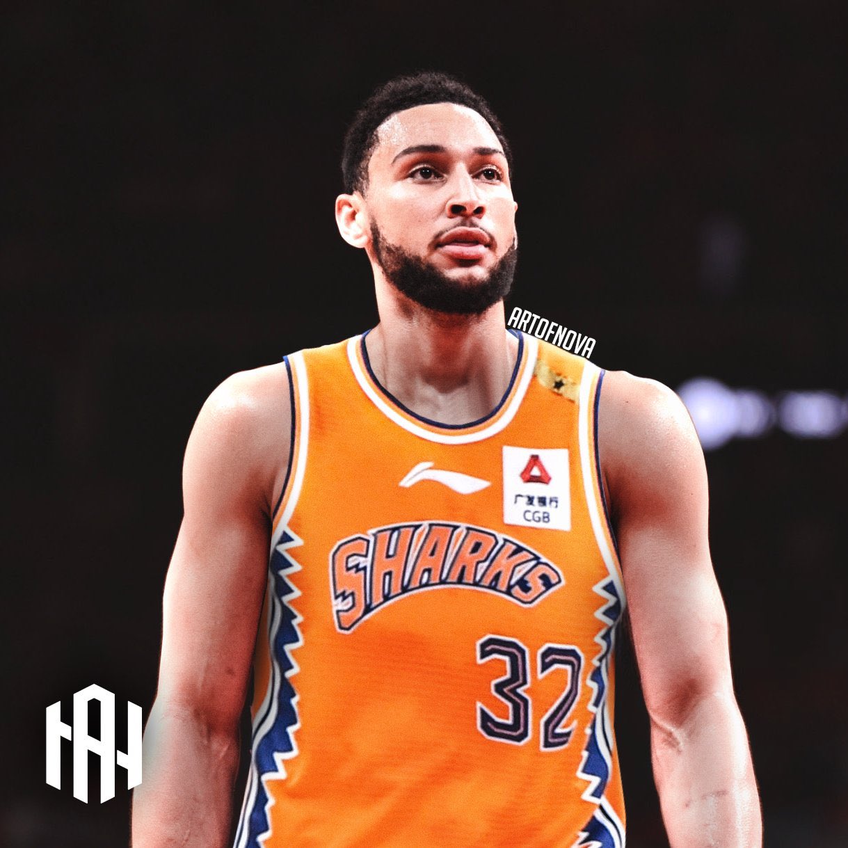 Welcome to the Shanghai Sharks Ben Simmons. 😖 #bensimmons