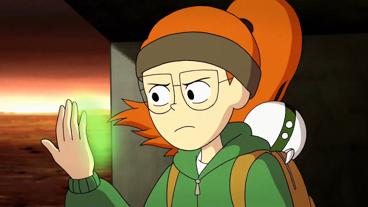 ginger_otd's tweet image. Today’s third ginger of the day is Tulip Olsen from Infinity Train!