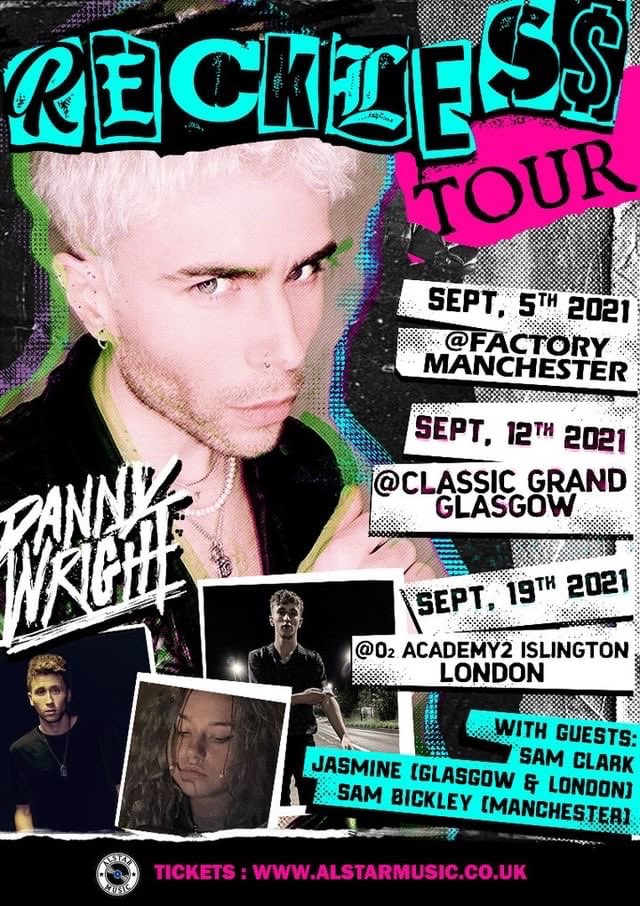 DannyWrightUK's tweet photo. ✖️ToUr UpDaTe✖️
.
Joining the #recklesstour we have @sambickley_ in Manchester.
#jasmine in Glasgow & London
And ofcourse @itssSamclark on all Dates
.
These are first shows in way way too long!
.
Let’s go! ✖️🔥
Tix: https://t.co/qpgWJiJau9 https://t.co/B0SXRhNoao